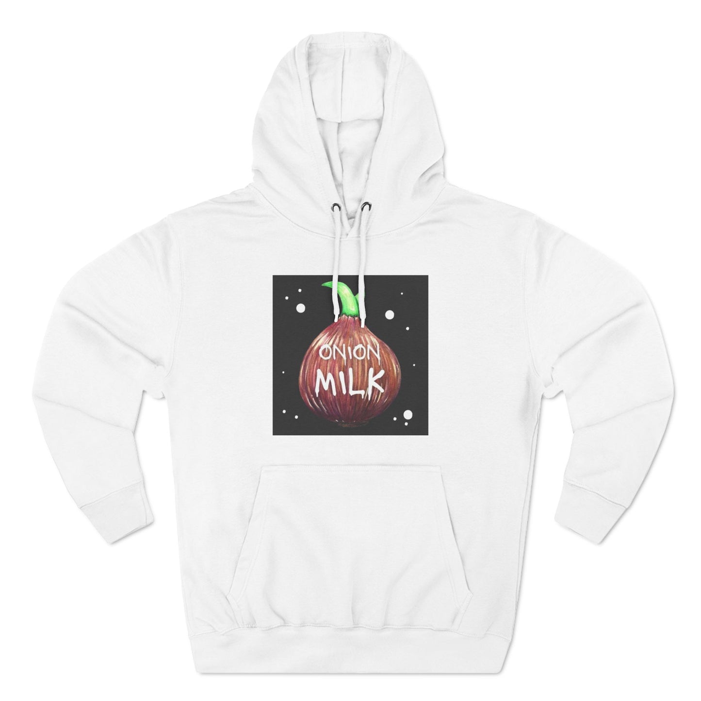 Three-Panel Fleece Hoodie